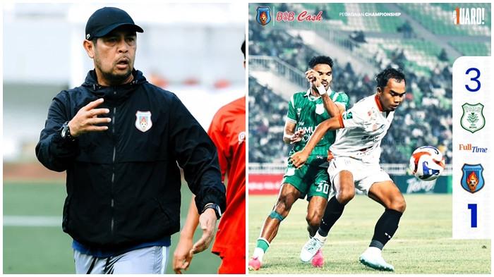 JADI PR UTAMA - Nil maizar menegaskan, waktu efektif lima hari ke depan akan dimanfaatkan untuk memperbaiki fokus pemain, sekaligus memperkuat lini belakang dan lini depan menjadi PR utama sebelum menjamu Garudayaksa FC pada lanjutan laga putaran ketiga Pegadaian Championship 2025/26.