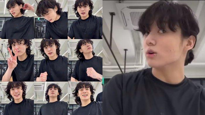 Rambut Jungkook Jadi Trending Dunia, Poni & Dikuncir Saat Live Pamer Keahlian Tinju Jadi Sorotan
