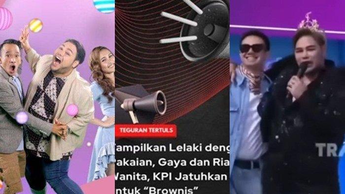 Langgar Etika, KPI Jatuhkan Sanksi untuk Brownies,  Aksi Ivan Gunawan Dandan bak Wanita jadi Sebab