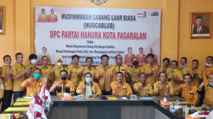Partai Hanura Sebut Sudah Menyiapkan Kader Terbaikya Dalam Pilwako Kota Pagaralam, Ini Sosoknya