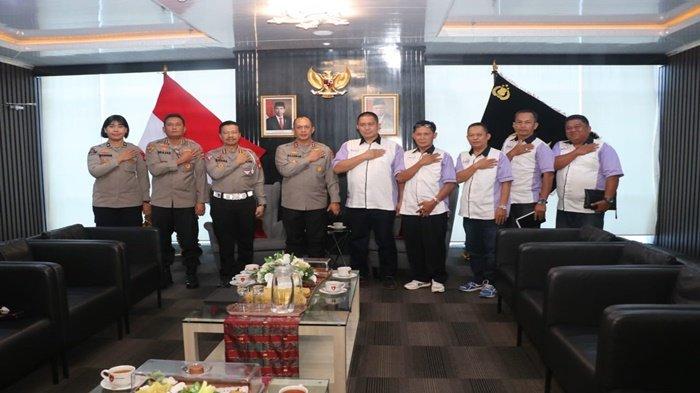 Kapolda Sumsel Mendukung PBVSI, Pengurus Segera Menyusun Agenda Pertandingan Tingkat Kabupaten