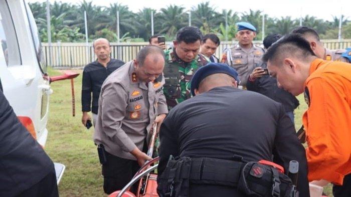 Evakuasi Kapolda Jambi, Helikopter Mendarat Darurat Kolaborasi Kapolda Sumsel-Sumbar & Tim Basarnas