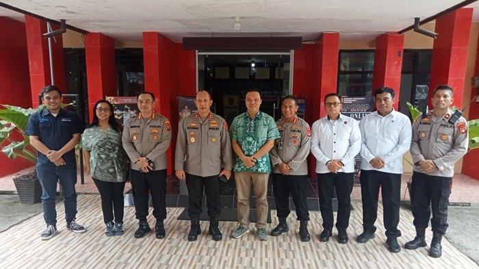 Terima Kunjungan Tribun Sumsel-Sriwijaya Post, Polda Sumsel Akan Berlakukan Sistem Kurangi Plastik