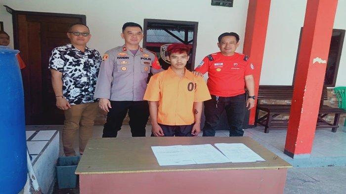 Pemuda Bergaya Rambut Merah Diamankan Polsek SU II Palembang, Ini Prilakunya Sehari-hari