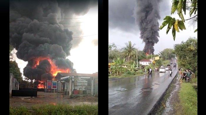 Booster Minyak KM 77 di Banyuasin Terbakar, Ini Kata PT Pertagas Palembang