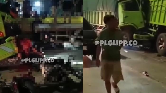 Kronologi Kecelakaan Beruntun di Alang-alang Lebar Palembang, Truk Fuso Ngebut Hantam Antrean SPBU