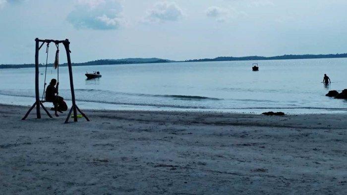 Keindahan Wisata Pantai Tanjung Pinggir Batam Suguhkan View Kota Singapura