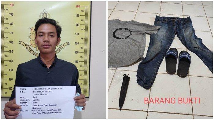 Tak Sampai 24 Jam, Pelaku Penusukan Pria di Lahat Berhasil Dibekuk, Duel Maut Ayah-Anak vs 2 Pemuda