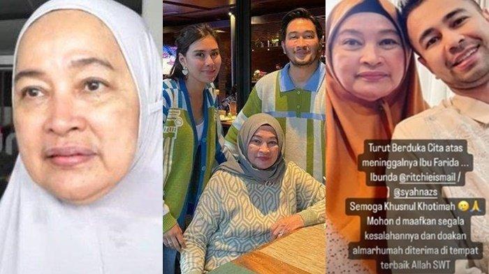 Kesedihan Raffi Ahmad Tahu Ibunda Jeje Govinda Meninggal karena Sakit, Kakak Syahnaz Minta Maaf