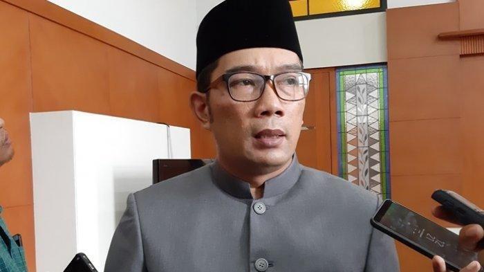 BERSEDIA TES DNA - Potret Ridwan Kamil saat ditemui awak media beberapa waktu lalu. Kini Ridwan Kamil menerima undangan resmi dari Bareskrim Polri untuk melakukan tes DNA terkait anak selebgram Lisa Mariana.