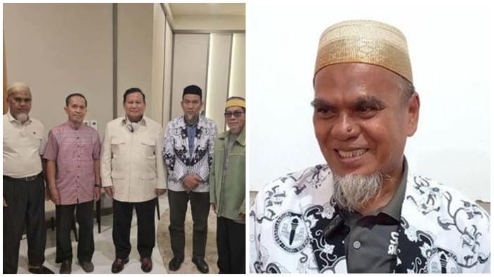 GURU LUWU UTARA - Guru Luwu Utara saat bertemu Prabowo Subianto di Bandara Halim, Kamis (13/11/2025) (kiri) Abdul Muisi (kanan). Kini keduanya batal dipecat setelah bertemu Prabowo Subianto.