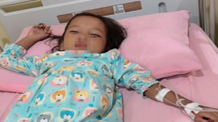 Kondisi F saat jalani pemeriksaan di rumah sakit