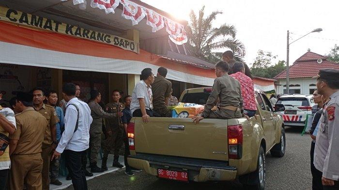 Cakades 1 Sebut Draw, Cakades 2 sebut Menang 1 Suara, Pleno Hasil Pilkades Setia Marga Muratara Alot