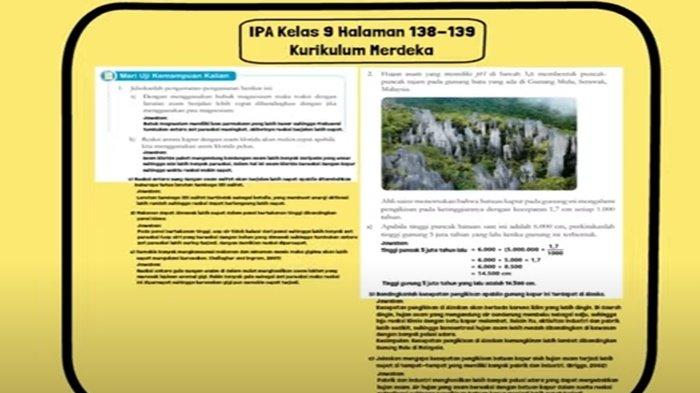 Kunci Jawaban IPA Kelas 9 Halaman 138-139 Kurikulum Merdeka Uji Kemampuan Pengamatan Bubuk Magnesium