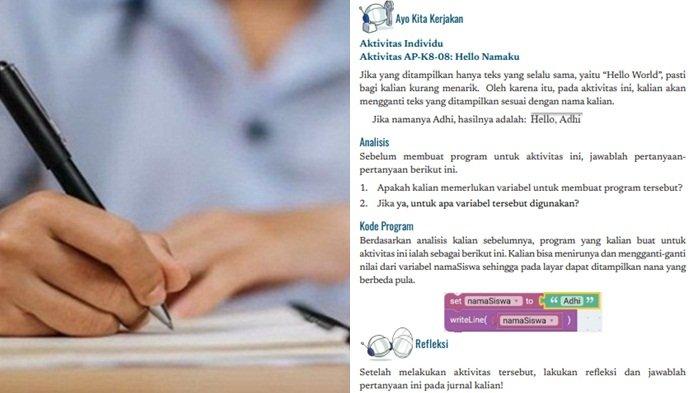 Kunci Jawaban Informatika Kelas 8 SMP Halaman 219 Semester 2 Kurikulum Merdeka, Ayo Kita Kerjakan