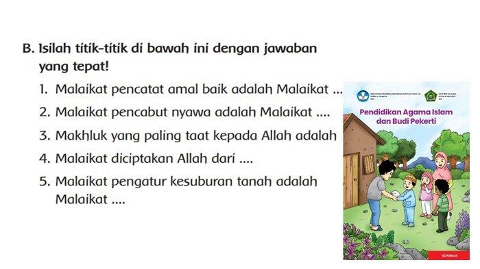 Kunci Jawaban PAI Kelas 2 SD Halaman 190 Semester 1 Kurikulum Merdeka, Esai Ayo Berlatih Bagian B