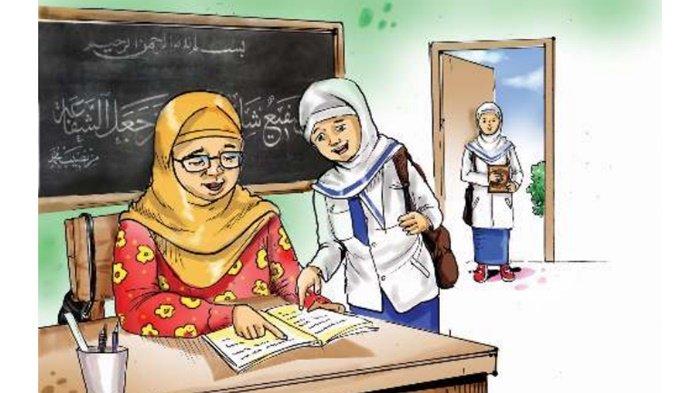 Kunci Jawaban PAI Kelas 7 SMP Halaman 221 Semester 1 Kurikulum Merdeka, Latihan Esai Rajin Berlatih