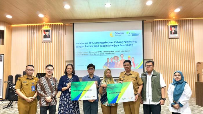 Peduli Pekerja Rentan, RS Siloam Palembang Lindungi 500 Pekerja Informal Lewat Program SERTAKAN