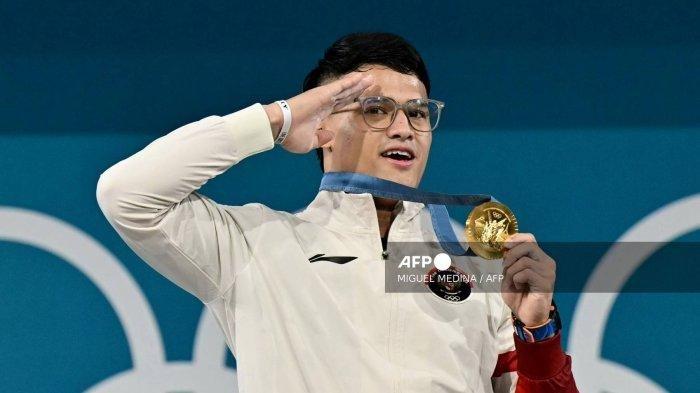 Sosok Rizki Juniansyah Peraih Medali Emas Kedua Indonesia, Pecahkan Rekor di Olimpiade Paris 2024