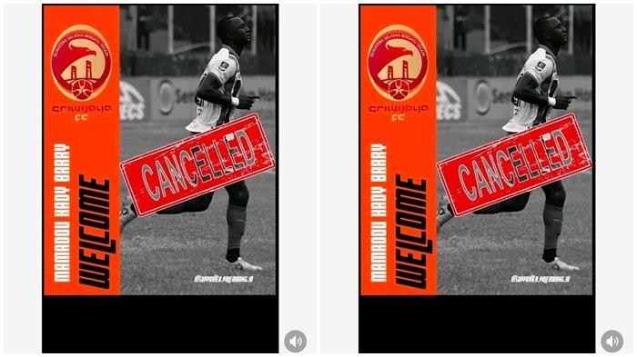 Striker Mamadou Hady Barry Tinggalkan Sriwijaya FC, Manajemen Dihujani Hujatan Netizen