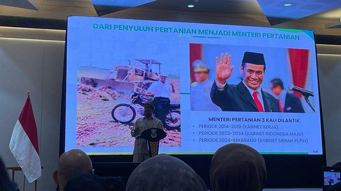 Mentan Amran Dorong Penyuluh Pertanian Sumatera Selatan Percepatan Swasembada Pangan