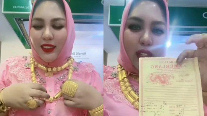 Bawa Pulang Oleh-oleh Emas dari Palembang, Selebgram Mira Hayati Rogoh Kocek Nyaris Setengah Miliar