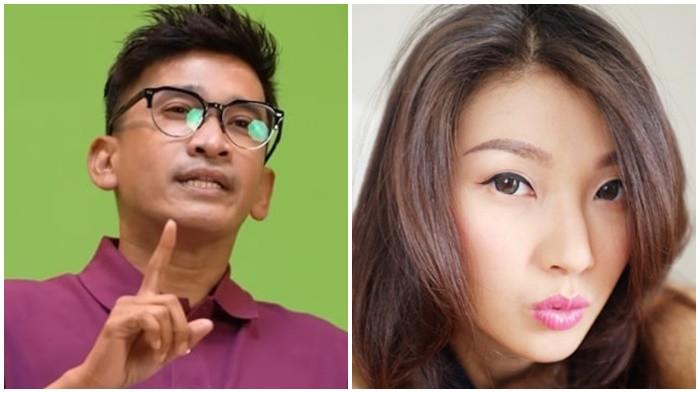 PERANG RUBEN & SARWENDAH - Kolase Ruben Onsu (kiri) dan Sarwendah (kanan). Momen Sarwendah dan Ruben Onsu saling jawab di kolom komentar instagram disorot.