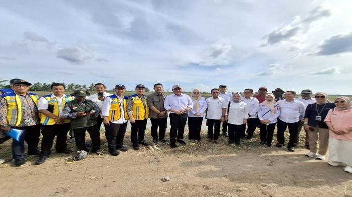 Penguatan Produksi Pertanian Wabup Netta Terima Kunker Wakil Ketua DPR RI di Banyuasin