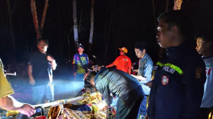 Pria ODGJ Ditemukan Meninggal di Kebun Karet Desa Batu Putih OKU, Sempat Tabrak Dinding Rumah Warga