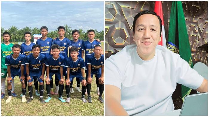 Tim Sepak Bola Palembang Lolos Semifinal Porprov Sumsel, David Yakin Segentar Alam Raih Medali Emas