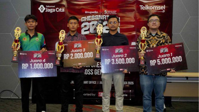Telkomsel Umumkan Juara Chessnation 2025, Angkat Tema Pintar Itu Beragam