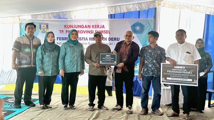 PT Pegadaian Kanwil III Palembang Hadir Untuk Masyarakat Desa Merah Mata Kabupaten Banyuasin