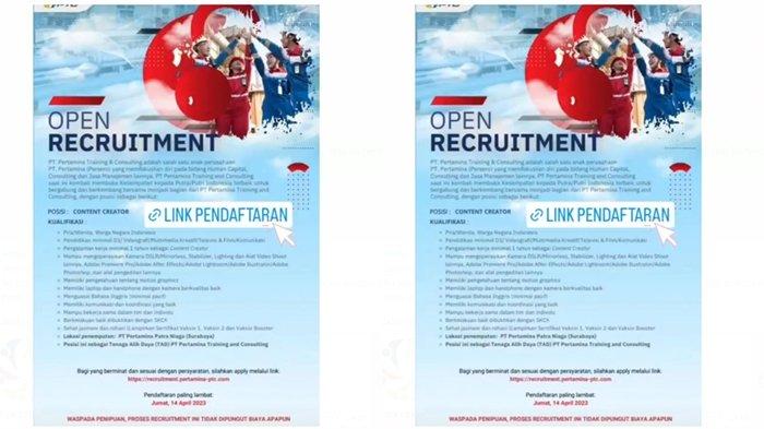 Lowongan Kerja Palembang di Pertamina Training and Consulting, Ini Syaratnya, 14 Juni Terakhir