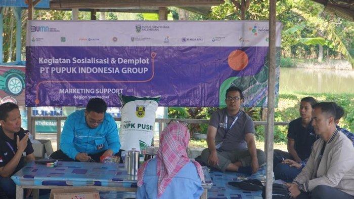 Pusri Berikan Edukasi Kepada Petani Kopi di Pagar Alam