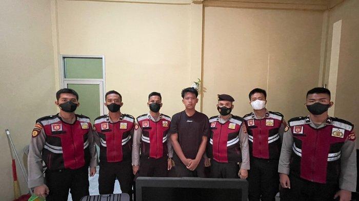 Kedapatan Bawa Sajam Saat Konvoi Motor, Seorang Pelajar Digaruk Tim Samapta Presisi Polres OI