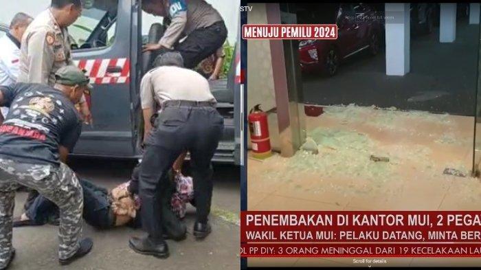 Seorang Pria Mengaku Tuhan Tembaki Kantor MUI Jakarta Pusat, Dua Staf MUI Luka-luka, Pelaku Tewas
