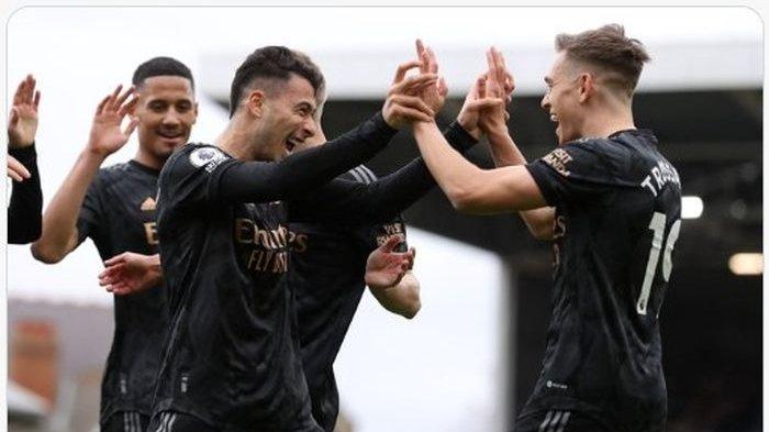 Hasil Liga Inggris Arsenal vs Fulham, Menang 3-0 The Gunners Menjauh dari Kejaran Mancheater City