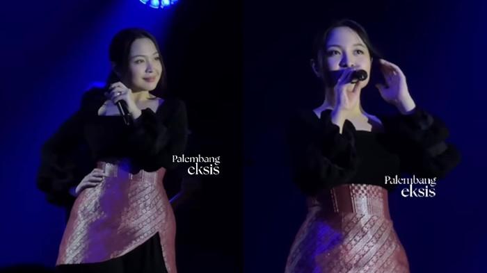 Penampilan penyanyi Bernadya di Livin Fest 2025, Sabtu (15/11/2025) banjir pujian.