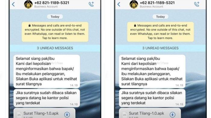 Lakukan ini Jika Anda Tak Sengaja Sudah Terlanjur Klik Link Penipuan Mencurigakan di Whatsapp
