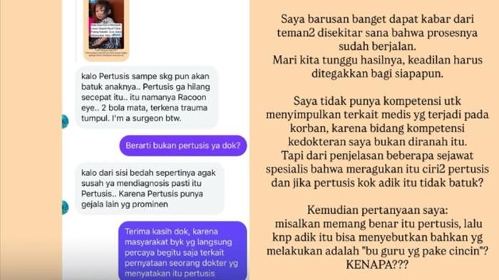 Penjelasan drg Mirza perihal kasus F siswi yang matanya merah di Palembang