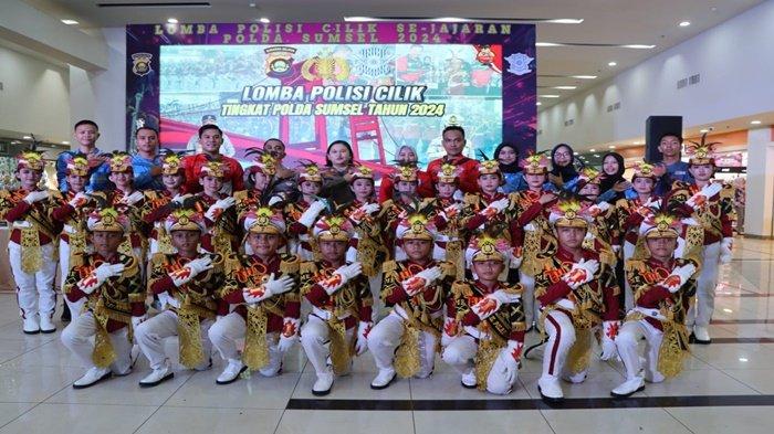 Putra Putri Terbaik Sat Lantas Polres Muara Enim Ikuti Lomba Polisi Cilik Tingkat Polda Sumsel 2024