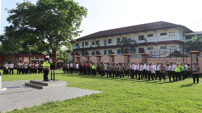 Polres Muara Enim Gelar Apel Operasi Mantap Praja Musi 2024, Pentingnya Keselamatan Berkendara
