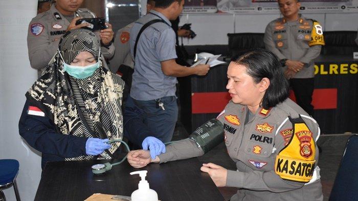 Di Hari Ulang Tahun Humas Polri, Polres Muara Enim Kumpulkan Puluhan Kantong Darah