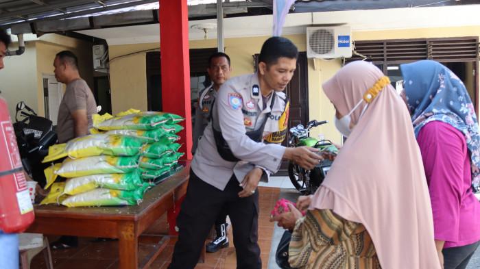 Dukung Program Ketahanan Pangan, Polsek Lawang Kidul Muara Enim Gelar GPM