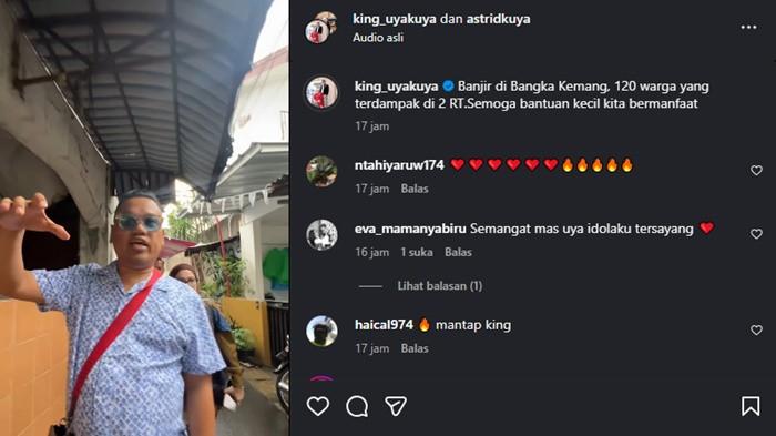 Postingan Uya Kuya sebelum hasil putusan MKD DPR RI hari ini, banjir dukungan