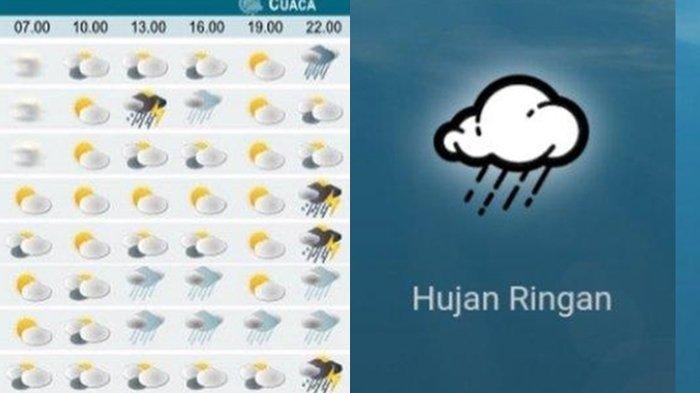 Prakiraan Cuaca Sumsel Hari Ini, Kamis 7 Juli 2022: BMKG, Lubuk Linggau dan Pagar Alam Hujan Ringan