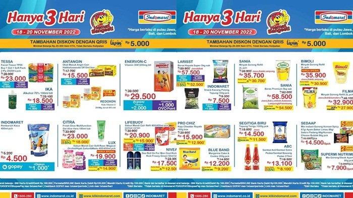 Promo JSM Indomaret 20 November 2022, Hari Terakhir Beli Minyak Goreng Filma 2 Liter Cuma Rp27.900