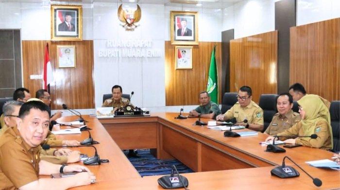 Bupati Muara Enim Upayakan Harga Sembako Stabil Selama Ramadan, Pimpin Rakor Pengendalian Inflasi