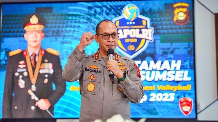 Jelang Pertandingan Volly Kapolri Cup 2023, Kapolda Sumsel Optimis Tim Sumsel Masuk Final