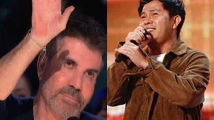Reaksi Gelisah Simon Cowell saat Cakra Khan Nyanyi bak Kode, Langkah America's Got Talent Terhenti